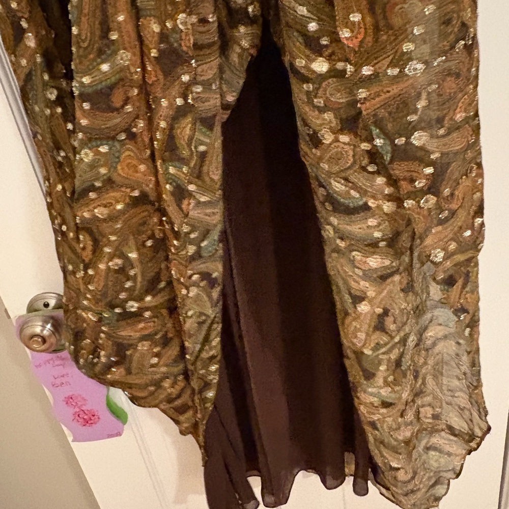 Ulla Johnson Kasia Paisley Silk-Blend Midi-Dress - Picture 4 of 12